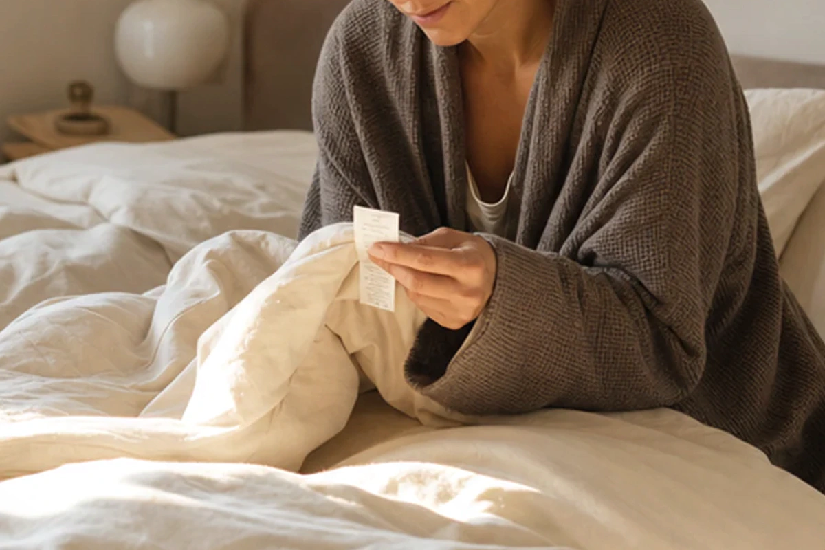 Anwendungssituation im Ratgeber Schlafzimmer Beleuchtung Tipps: Temperatur und Feuchte realistisch prüfen