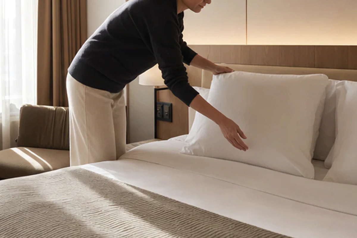 Authentischer Handgriff im Schlafalltag zu Schlafzimmer Beleuchtung Übungen mit Blick auf Temperatur
