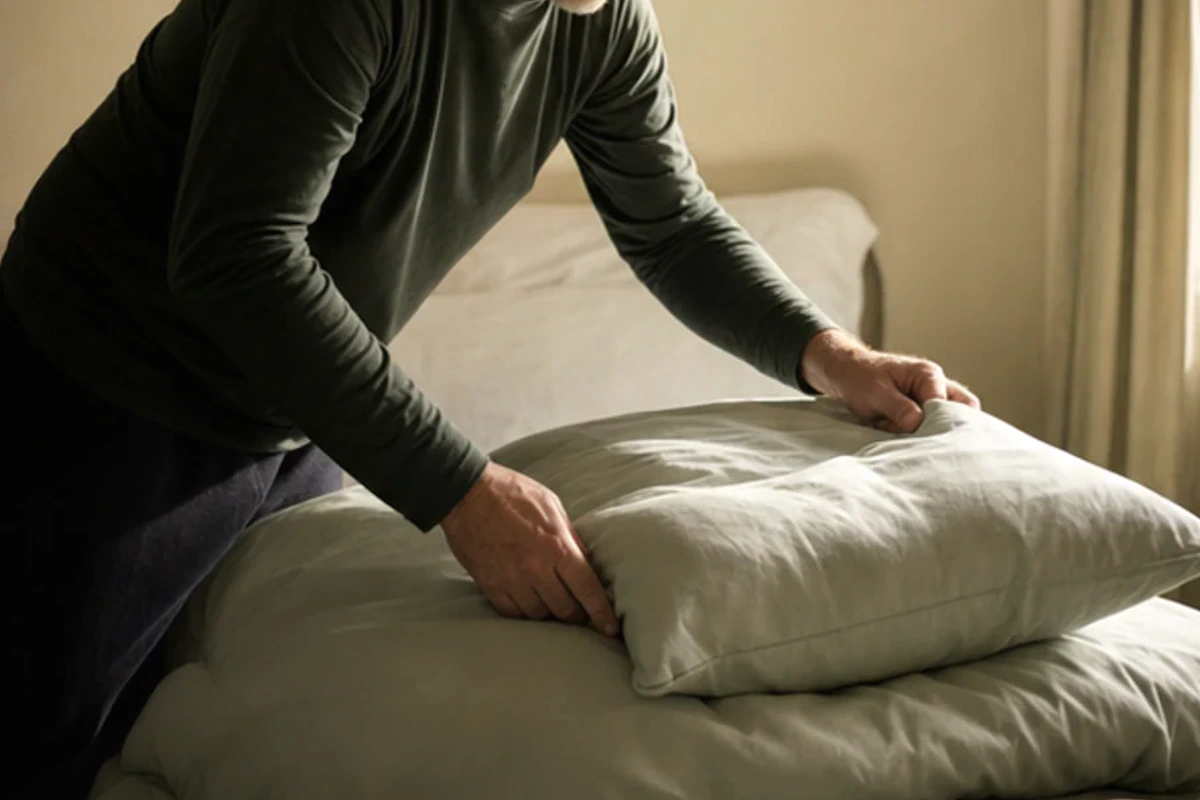 Ruhiger Alltagsmoment zum Ratgeber Schlafzimmer Beleuchtung Vergleich nach einer bewussten Entscheidung rund um Vergleich