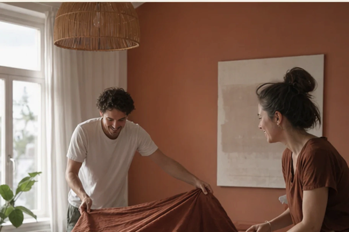 Auswahlsituation zu Schlafzimmer Farben optimaler Wert: Temperatur und Feuchte im Blick