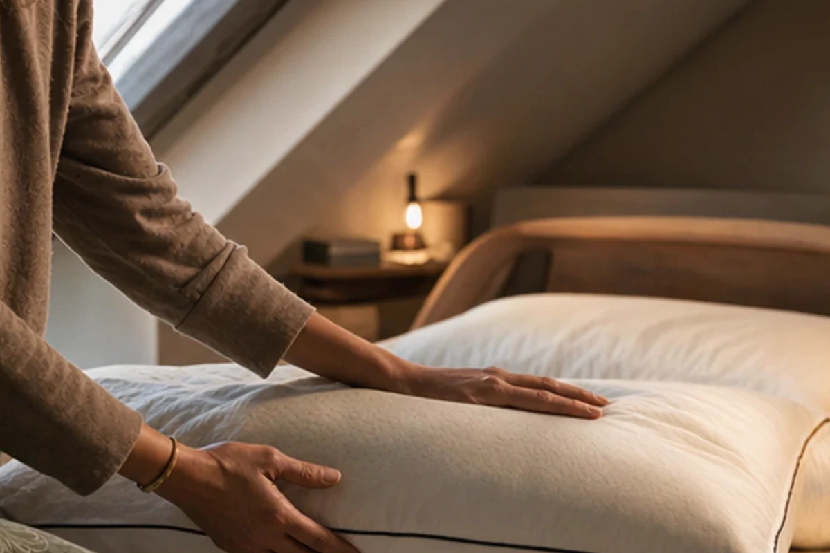 Anwendungssituation im Ratgeber Schlafzimmer Farben Test und Kriterien: Temperatur und Feuchte realistisch prüfen