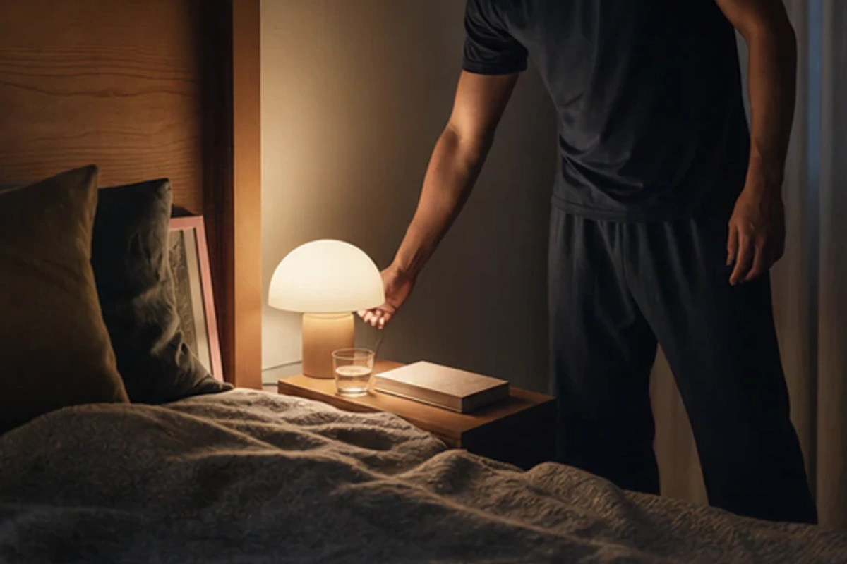 Ruhiger Alltagsmoment zum Ratgeber Schlafzimmer Luftfeuchtigkeit Routine nach einer bewussten Entscheidung rund um Routine