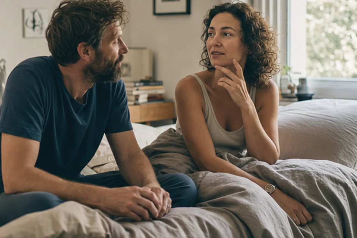 Anwendungssituation im Ratgeber Schlafzimmer Luftfeuchtigkeit Vergleich: Temperatur und Feuchte realistisch prüfen