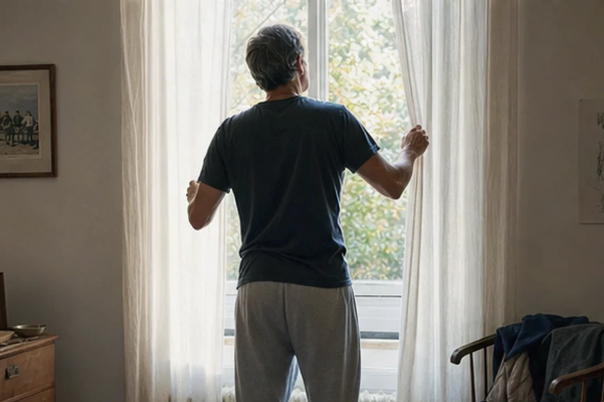 Authentischer Handgriff im Schlafalltag zu Schlafzimmer Luftfeuchtigkeit Vergleich mit Blick auf Temperatur