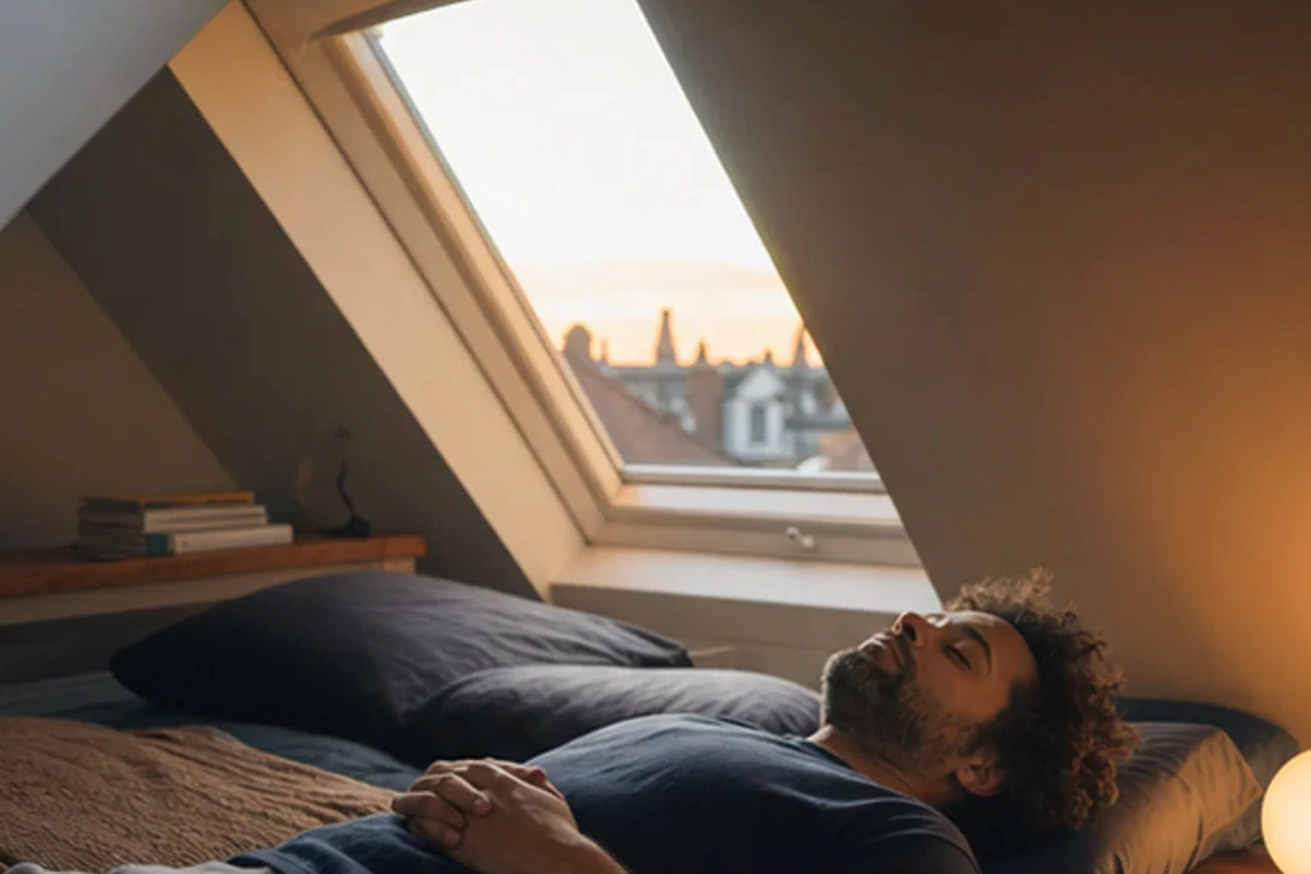 Ruhiger Alltagsmoment zum Ratgeber Schlafzimmer Temperatur senken nach einer bewussten Entscheidung rund um Reduktion