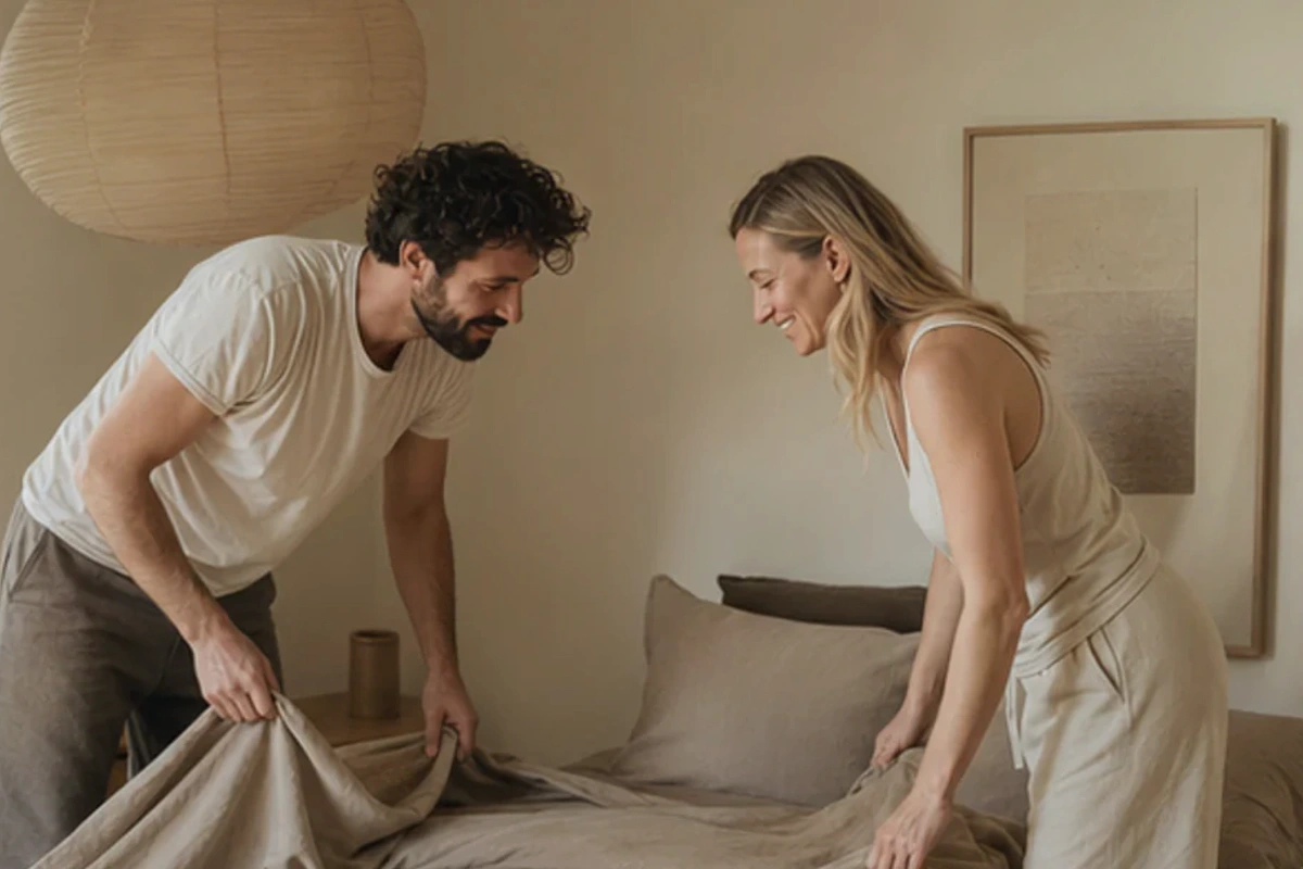 Anwendungssituation im Ratgeber Schlafzimmer Temperatur Ursachen: Temperatur und Feuchte realistisch prüfen