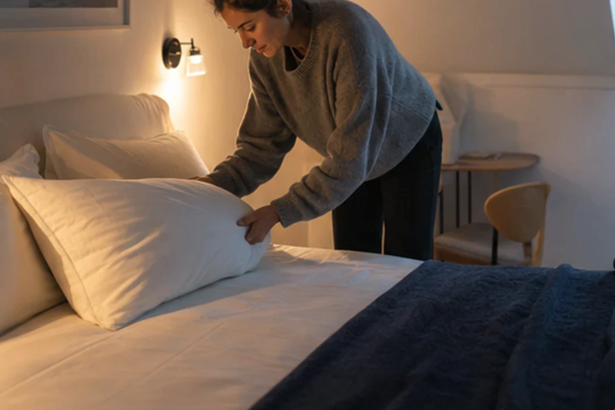 Auswahlsituation zu beste Auswahl für Schlafzimmer Verdunkelung: Temperatur und Feuchte im Blick