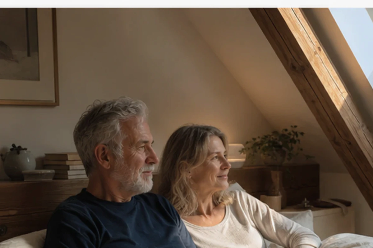 Anwendungssituation im Ratgeber Schlafzimmer Verdunkelung Tipps: Temperatur und Feuchte realistisch prüfen