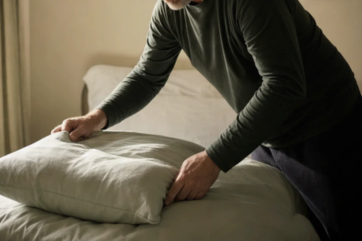 Ruhiger Alltagsmoment zum Ratgeber CO2-Sensor Schlafzimmer richtig messen nach einer bewussten Entscheidung rund um Messung