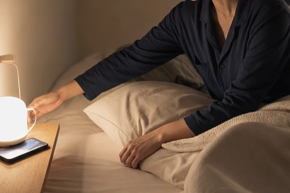 Ruhiger Alltagsmoment zum Ratgeber CO2-Sensor Schlafzimmer optimaler Wert nach einer bewussten Entscheidung rund um Messwert