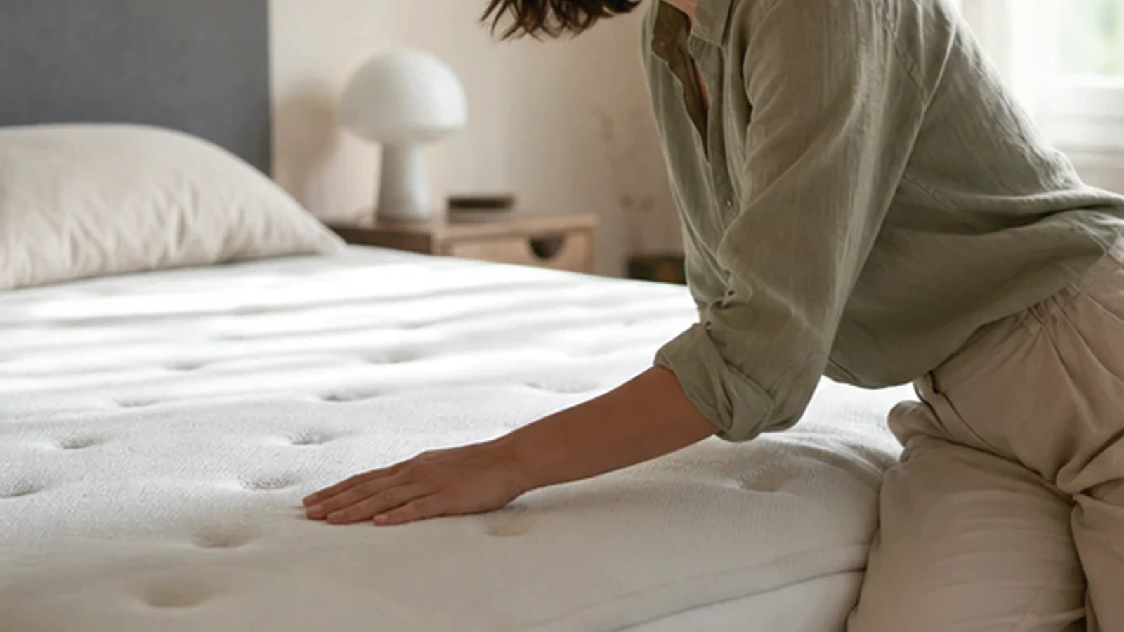 Ruhige Schlafszene zum Ratgeber CO2-Sensor Schlafzimmer Routine