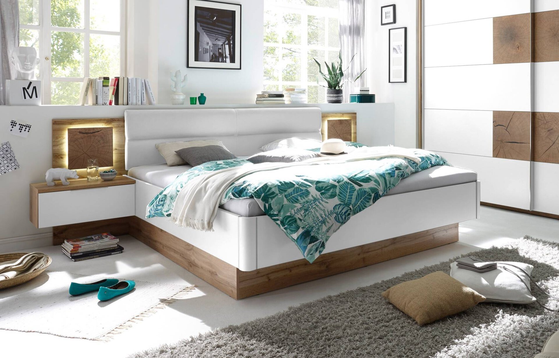Dreamoro Bettanlage 22-230-H2 – Weiß