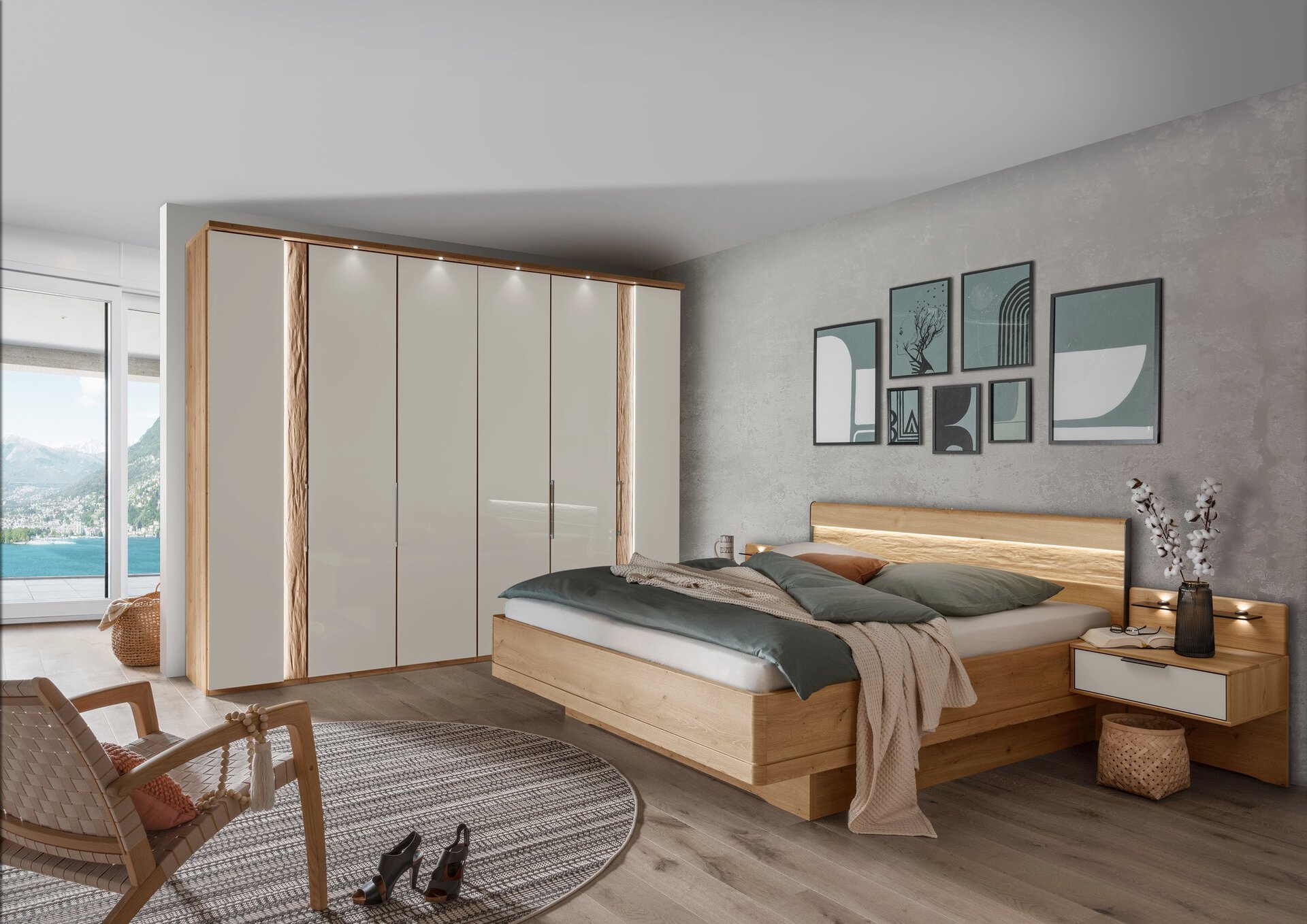Mondo Schlafzimmer-Set – Braun