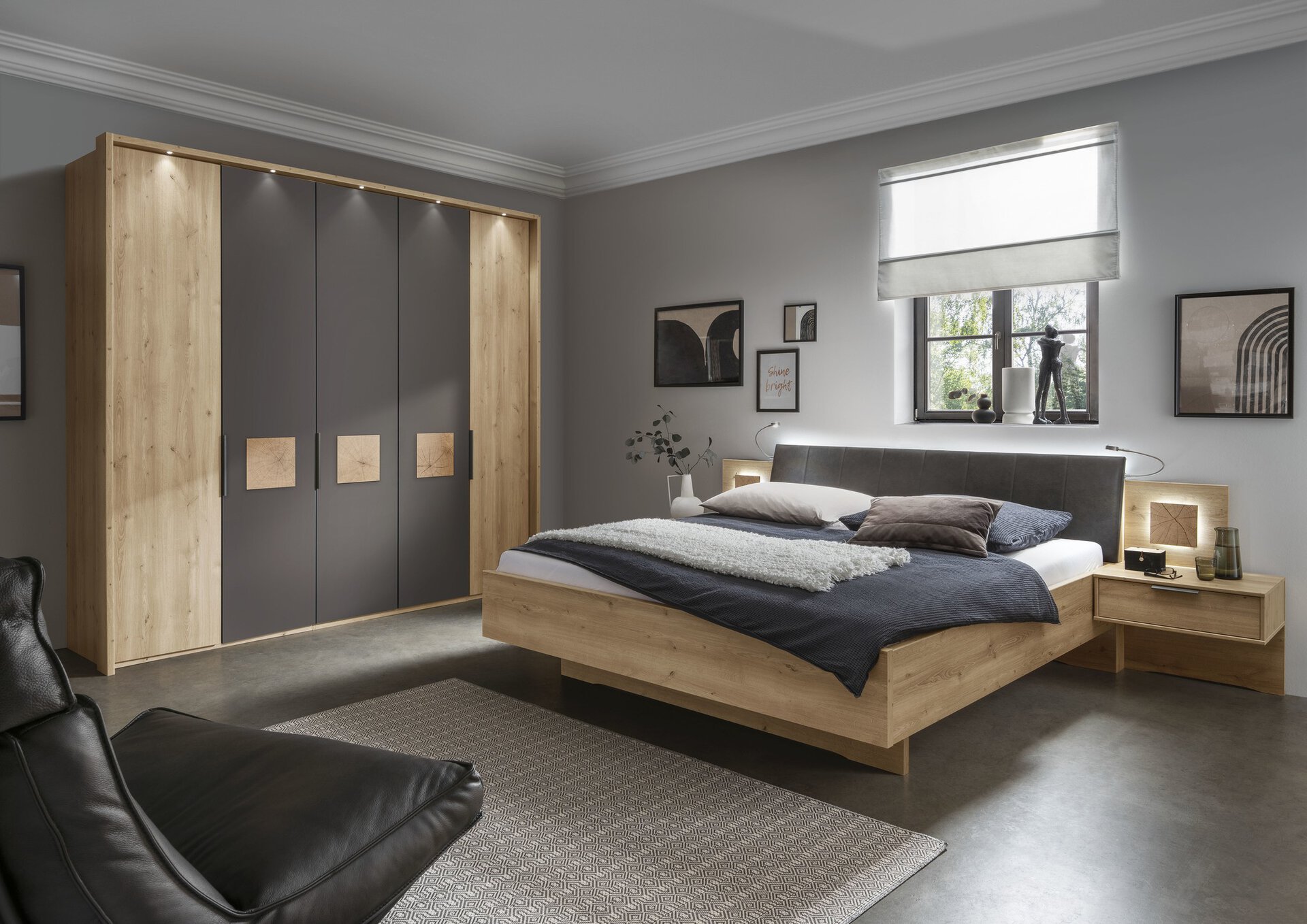 Wiemann Schlafzimmer-Set – Braun