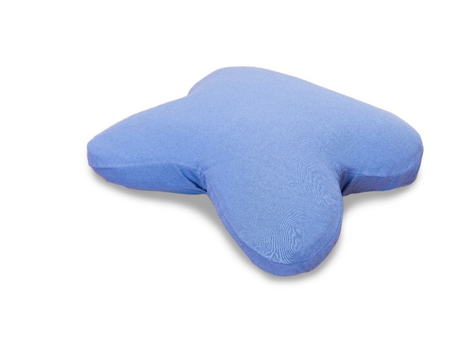 TEMPUR Jersey-Bezug Blau für TEMPUR All-Around- und Ombracio-Kissen, 100 % Baumwolle
