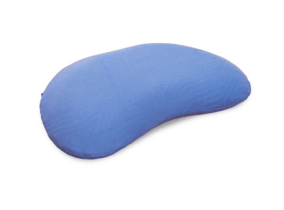 TEMPUR Jersey-Bezug Blau für TEMPUR Curve- und Sonata-Kissen, 100 % Baumwolle