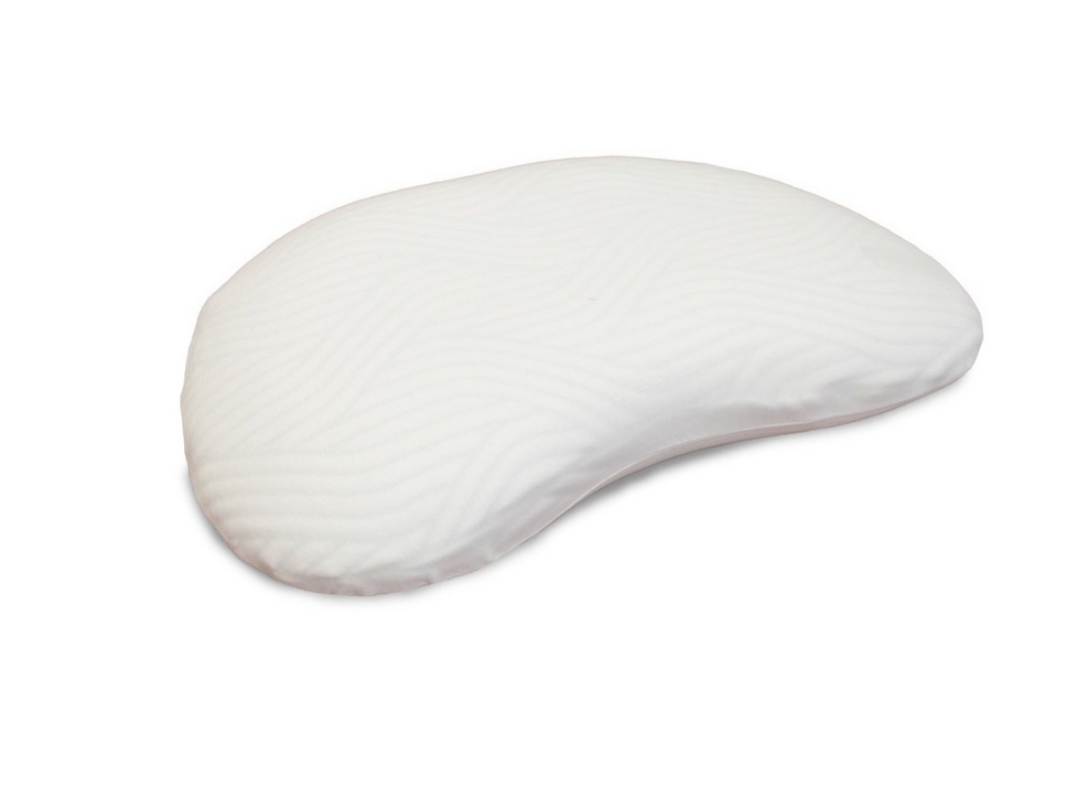 TEMPUR Jersey-Bezug Weiß für TEMPUR Curve- und Sonata-Kissen, 100 % Baumwolle