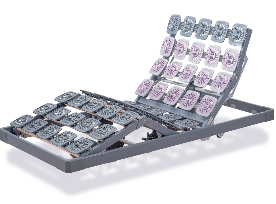 TEMPUR Premium Flex 4000 Systemrahmen, 4-motorisch verstellbar, Fernbedienung, individuelle Einstellungen